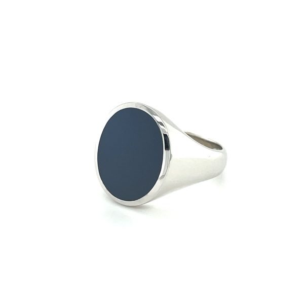 Witgoud lagensteen blauw - Afbeelding 4